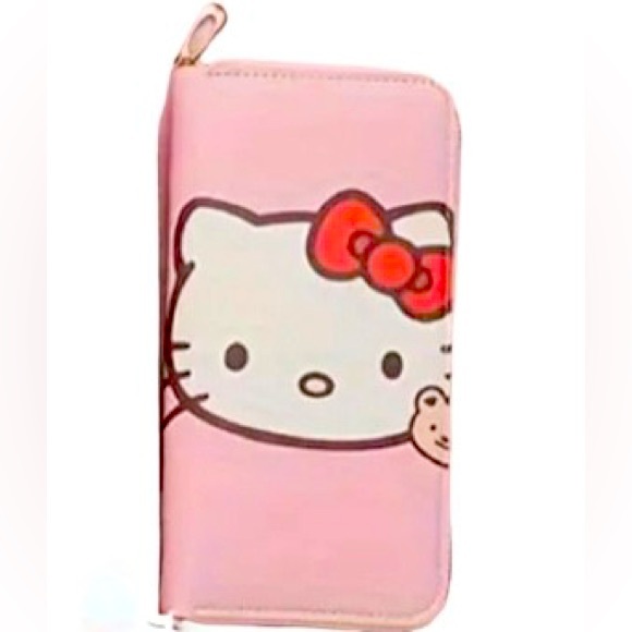 Jersey + Sash Handbags - (SOLD)NWT SUPER CUTE HELLO KITTY FULL SIZED WALLET